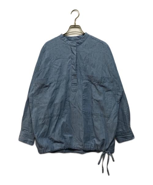FRAMeWORK（フレームワーク）FRAMeWORK (フレームワーク) ダンガリードロストシャツ 2 ブルー サイズ:-の古着・服飾アイテム