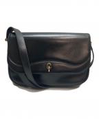 Christian Diorクリスチャン ディオール）の古着「ヴィンテージショルダーバッグ」｜ブラック