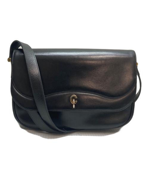 Christian Dior（クリスチャン ディオール）Christian Dior (クリスチャン ディオール) ヴィンテージショルダーバッグ ブラックの古着・服飾アイテム