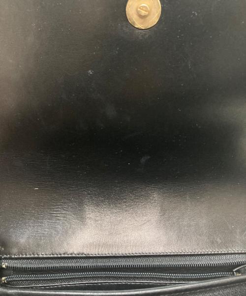 Christian Dior（クリスチャン ディオール）Christian Dior (クリスチャン ディオール) ヴィンテージショルダーバッグ ブラックの古着・服飾アイテム