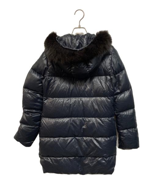 DUVETICA（デュベティカ）DUVETICA (デュベティカ) KAPPA ファーダウンコート ネイビー サイズ:38の古着・服飾アイテム