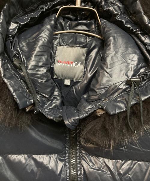 DUVETICA（デュベティカ）DUVETICA (デュベティカ) KAPPA ファーダウンコート ネイビー サイズ:38の古着・服飾アイテム