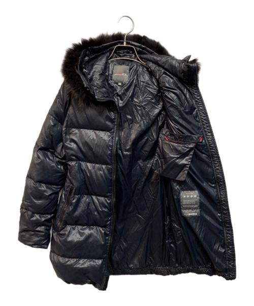 DUVETICA（デュベティカ）DUVETICA (デュベティカ) KAPPA ファーダウンコート ネイビー サイズ:38の古着・服飾アイテム
