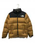 THE NORTH FACEザ ノース フェイス）の古着「NUPTSE JACKET（ヌプシジャケット）」｜ブラウン×ブラック
