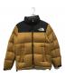 THE NORTH FACE（ザ ノース フェイス）の古着「NUPTSE JACKET（ヌプシジャケット）」｜ブラウン×ブラック