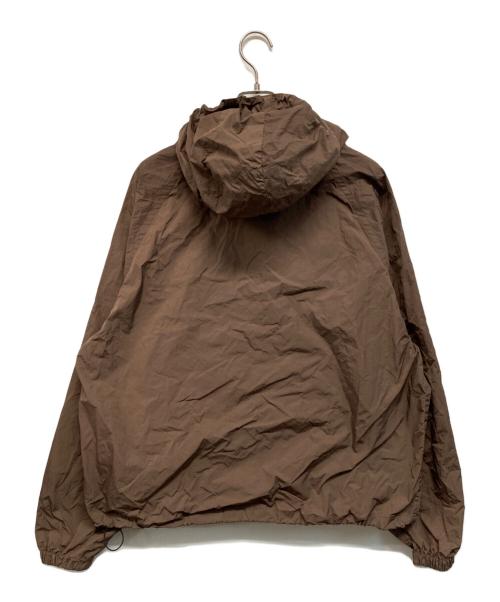be prepared（ビー・プリペアード）be prepared (ビー・プリペアード) ナイロンアノラックパーカー ブラウン サイズ:下記参照の古着・服飾アイテム