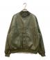 HUF（ハフ）の古着「INTERGALACTIC BOMBER JACKET」｜グリーン