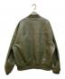 HUF (ハフ) INTERGALACTIC BOMBER JACKET グリーン サイズ:XL：17000円