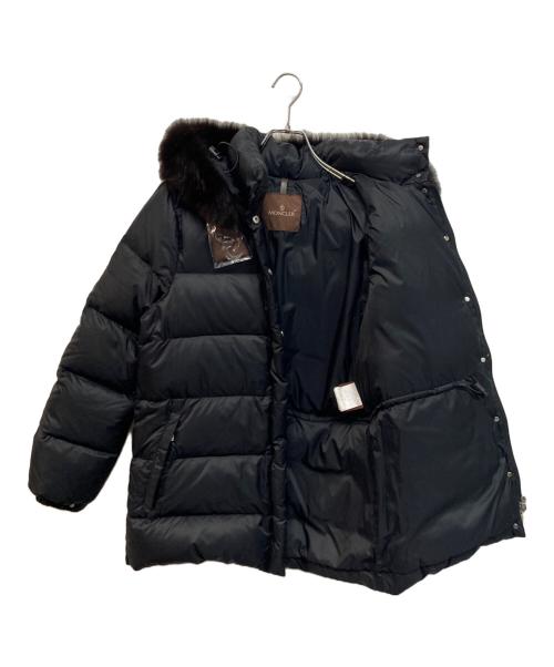 MONCLER（モンクレール）MONCLER (モンクレール) VALENTINEダウンジャケット ブラック サイズ:SIZE 0の古着・服飾アイテム