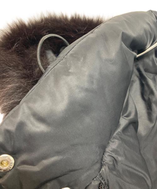 MONCLER（モンクレール）MONCLER (モンクレール) VALENTINEダウンジャケット ブラック サイズ:SIZE 0の古着・服飾アイテム