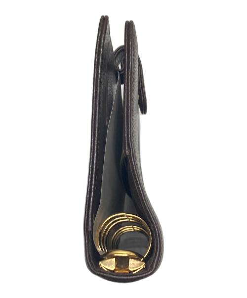 CHANEL（シャネル）CHANEL (シャネル) キャビアスキン ココマーク手帳カバー ブラウンの古着・服飾アイテム