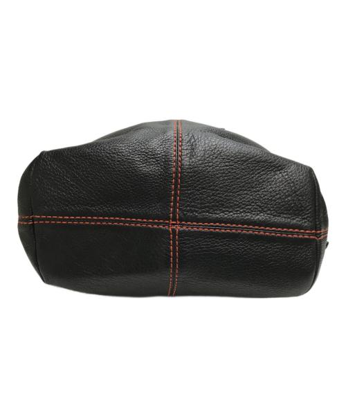 HIROFU（ヒロフ）HIROFU (ヒロフ) レザー2WAYショルダーバッグ ブラックの古着・服飾アイテム