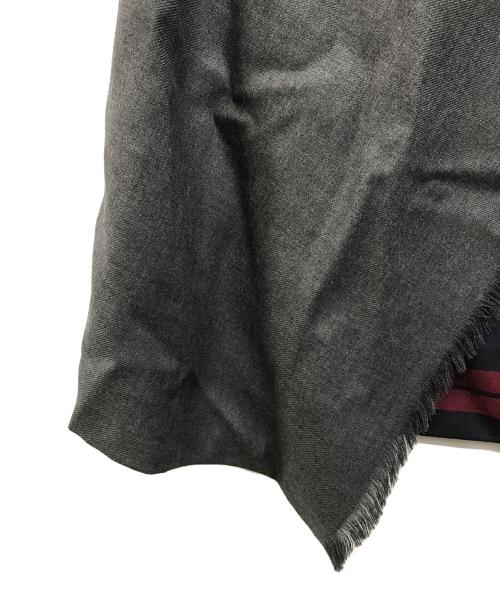 O'NEIL OF DUBLIN（オニールオブダブリン）O'NEIL OF DUBLIN (オニールオブダブリン) コンビネーション ラップスカート グレー×レッド サイズ:SIZE 12の古着・服飾アイテム