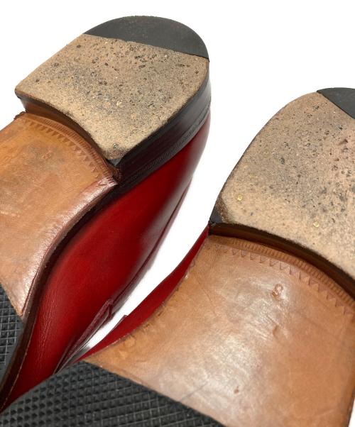 CARMINA（カルミナ）CARMINA (カルミナ) コインローファー ホワイト×レッド サイズ:SIZE 6の古着・服飾アイテム