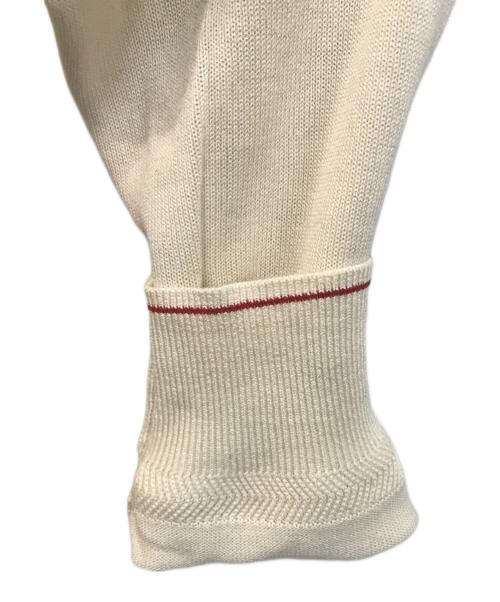 BRIEFING（ブリーフィング）BRIEFING (ブリーフィング) CL MS TRICOLOR CREWNECK KNIT ネイビー×ホワイト サイズ:Mの古着・服飾アイテム