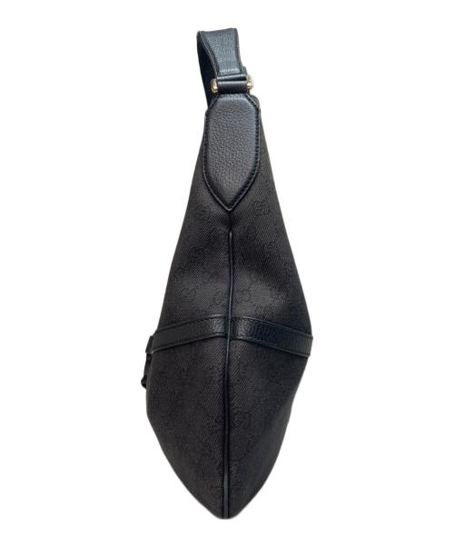 GUCCI（グッチ）GUCCI (グッチ) インターロッキングワンショルダーバッグ ブラックの古着・服飾アイテム