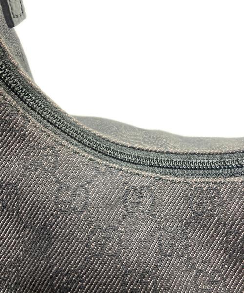 GUCCI（グッチ）GUCCI (グッチ) インターロッキングワンショルダーバッグ ブラックの古着・服飾アイテム