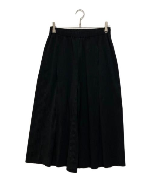 me ISSEY MIYAKE（ミーイッセイ ミヤケ）me ISSEY MIYAKE (ミーイッセイ ミヤケ) タックプリーツワイドパンツ ブラック サイズ:不明(下記参照)の古着・服飾アイテム