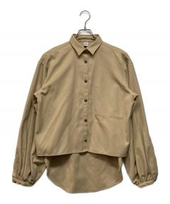 中古・古着通販】Plage (プラージュ) drape シャツ ベージュ サイズ
