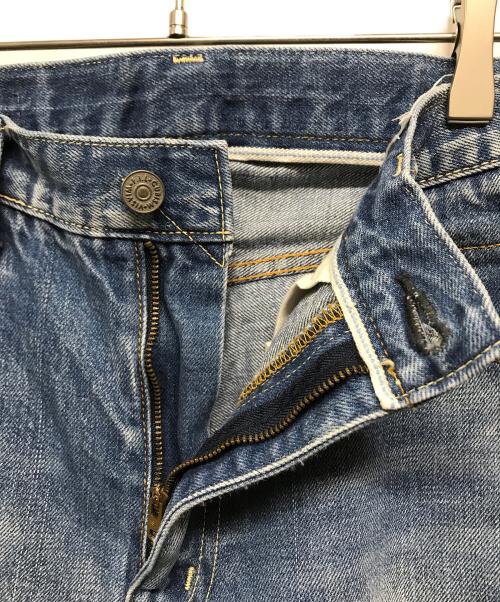 VISVIM（ビズビム）VISVIM (ビズビム) social sculpture denim　ソーシャル・スカルプチャー・デニム ブルー サイズ:W32×L30の古着・服飾アイテム