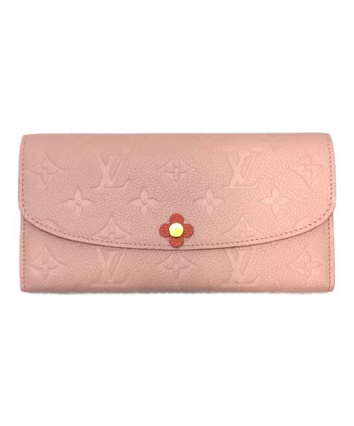 LOUIS VUITTON（ルイ ヴィトン）LOUIS VUITTON (ルイ ヴィトン) ポルトフォイユ・エミリー ピンク/ローズプードルの古着・服飾アイテム