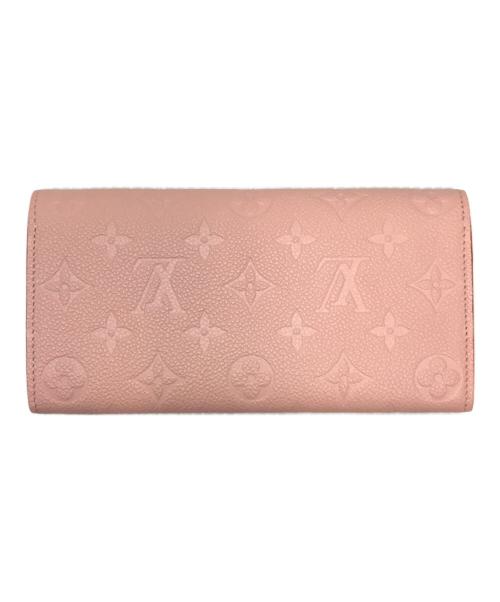 LOUIS VUITTON（ルイ ヴィトン）LOUIS VUITTON (ルイ ヴィトン) ポルトフォイユ・エミリー ピンク/ローズプードルの古着・服飾アイテム