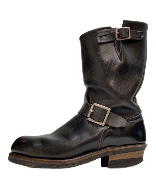 RED WING（レッドウィング）RED WING (レッドウィング) エンジニアブーツ ブラック サイズ:SIZE 7Dの古着・服飾アイテム