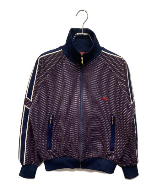 DOUBLE STANDARD CLOTHING（ダブルスタンダードクロージング）DOUBLE STANDARD CLOTHING (ダブルスタンダードクロージング) チェリージャガードジャージーパーカー ネイビー サイズ:SIZE 36の古着・服飾アイテム