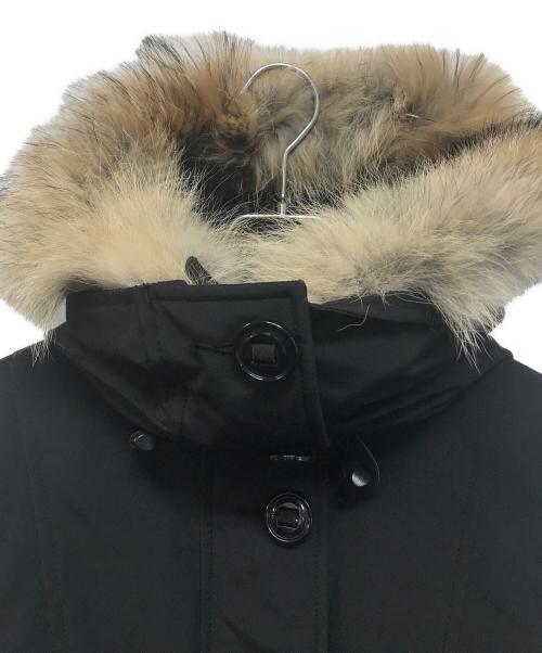 CANADA GOOSE（カナダグース）CANADA GOOSE (カナダグース) ROSSCLAIR PARKA/ロスクレアダウンコート ブラック サイズ:Sの古着・服飾アイテム