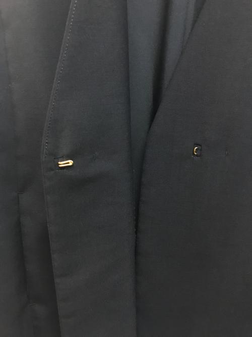 DRAWER（ドゥロワー）DRAWER (ドゥロワー) ウールモヘア サキソニージレ ネイビー サイズ:SIZE 38の古着・服飾アイテム