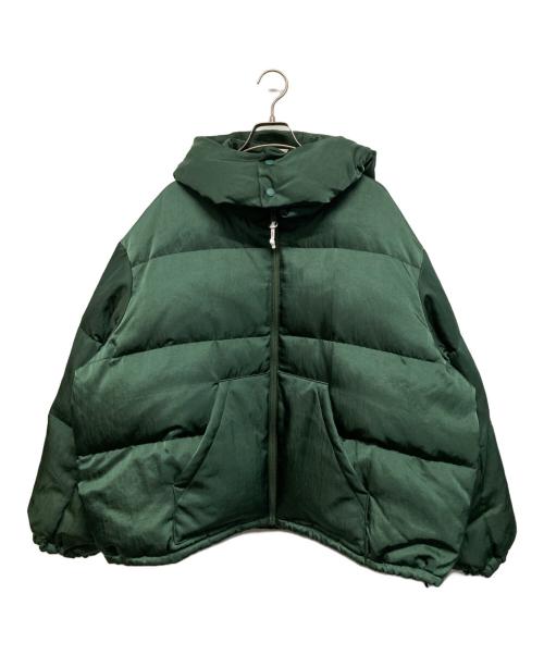 F/CE.（エフシーイー）F/CE. (エフシーイー) digawel (ディガウェル) Hoodie puffer jacket(フーディー パファー ジャケット) グリーン サイズ:SIZE 2の古着・服飾アイテム