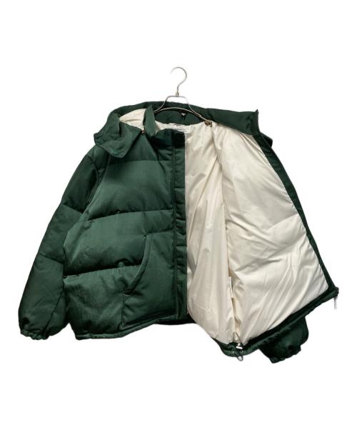 F/CE.（エフシーイー）F/CE. (エフシーイー) digawel (ディガウェル) Hoodie puffer jacket(フーディー パファー ジャケット) グリーン サイズ:SIZE 2の古着・服飾アイテム