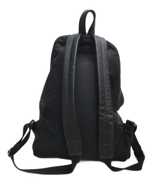TOFF&LOADSTONE（トフアンドロードストーン）TOFF&LOADSTONE (トフアンドロードストーン) レザーリュック ブラックの古着・服飾アイテム