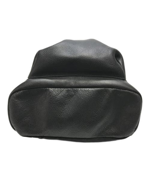 TOFF&LOADSTONE（トフアンドロードストーン）TOFF&LOADSTONE (トフアンドロードストーン) レザーリュック ブラックの古着・服飾アイテム