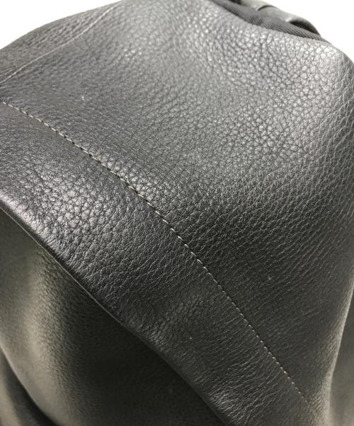TOFF&LOADSTONE（トフアンドロードストーン）TOFF&LOADSTONE (トフアンドロードストーン) レザーリュック ブラックの古着・服飾アイテム