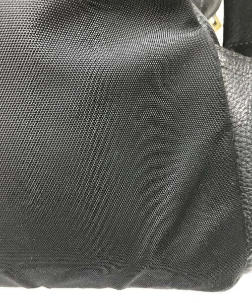 TOFF&LOADSTONE（トフアンドロードストーン）TOFF&LOADSTONE (トフアンドロードストーン) レザーリュック ブラックの古着・服飾アイテム