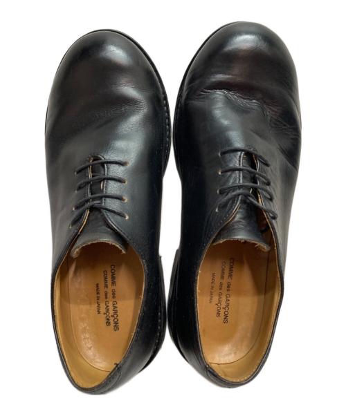 COMME des GARCONS COMME des GARCONS（コムデギャルソン コムデギャルソン）COMME des GARCONS COMME des GARCONS (コムデギャルソン コムデギャルソン) プレーントゥシューズ ブラック サイズ:25cmの古着・服飾アイテム