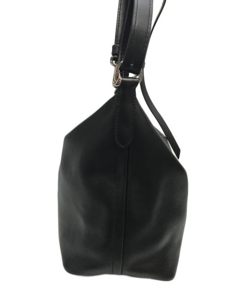PRADA（プラダ）PRADA (プラダ) ポーチ付ショルダーバッグ ブラックの古着・服飾アイテム