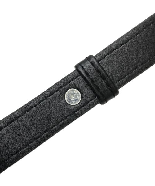 PRADA（プラダ）PRADA (プラダ) ポーチ付ショルダーバッグ ブラックの古着・服飾アイテム