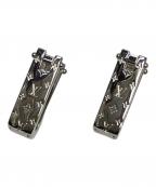 LOUIS VUITTONルイ ヴィトン）の古着「ブトン ドゥ マンシェット・ダミエ カフリンクス」｜シルバー