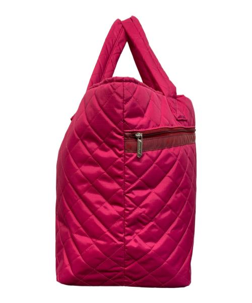 LeSportsac（レスポートサック）LeSportsac (レスポートサック) キルティングトートバッグ ピンクの古着・服飾アイテム