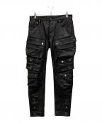 BREATHブレス）の古着「23SS Multi Pocket Slim Cargo Pants(マルチポケットスリムカーゴパンツ)」｜ブラック