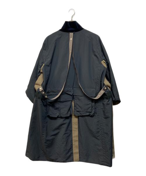 sacai（サカイ）sacai (サカイ) 23AW Matte Taffeta Reversible(マット タフタ リバーシブル) カーキ×ネイビー サイズ:SIZE 1の古着・服飾アイテム