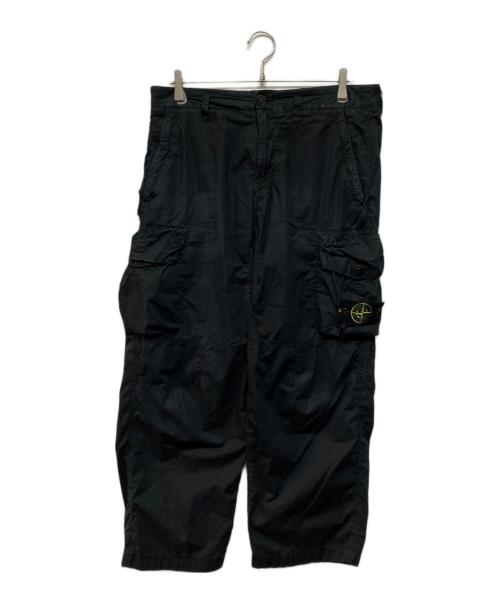 STONE ISLAND（ストーンアイランド）STONE ISLAND (ストーンアイランド) カーゴパンツ ブラック サイズ:W31の古着・服飾アイテム