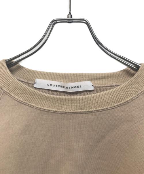COGTHEBIGSMOKE（コグザビッグスモーク）COGTHEBIGSMOKE (コグザビッグスモーク) KAYA TUCKED HEM TOP（スウェットシャツ） ベージュ サイズ:SIZE 1 未使用品の古着・服飾アイテム