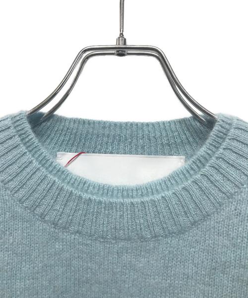 ticca（ティッカ）TICCA (ティッカ) ヤククルーネックプルオーバー ライトブルー サイズ:Free 未使用品の古着・服飾アイテム