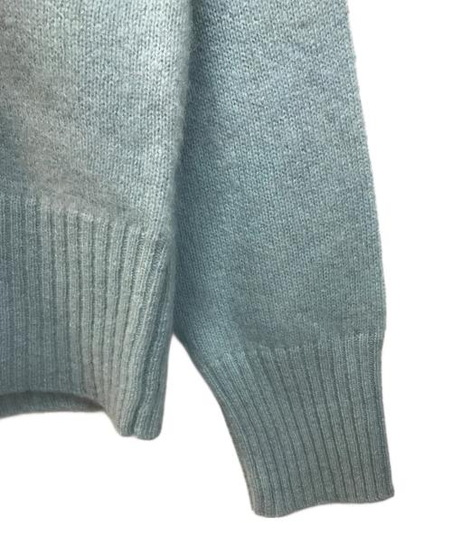 ticca（ティッカ）TICCA (ティッカ) ヤククルーネックプルオーバー ライトブルー サイズ:Free 未使用品の古着・服飾アイテム