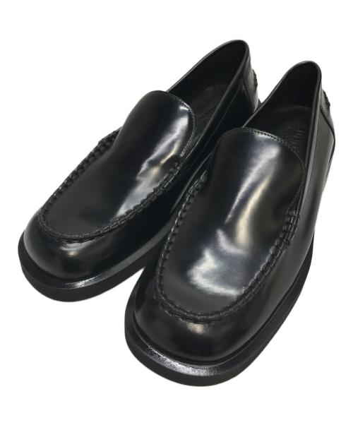 PELLICO SUNNY（ペリーコサニー）PELLICO SUNNY (ペリーコサニー) SCROFA （スクローファ）プレーンローファー ブラック サイズ:37の古着・服飾アイテム