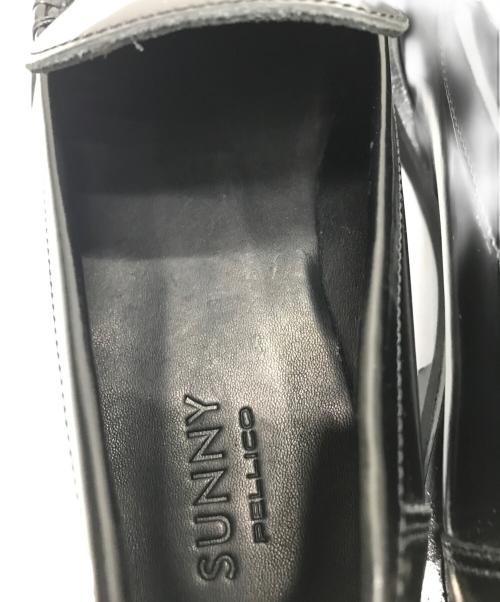 PELLICO SUNNY（ペリーコサニー）PELLICO SUNNY (ペリーコサニー) SCROFA （スクローファ）プレーンローファー ブラック サイズ:37の古着・服飾アイテム