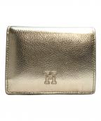 HIROFUヒロフ）の古着「【ピウメノ】二つ折り財布 レザー コンパクトウォレット」｜ディスク